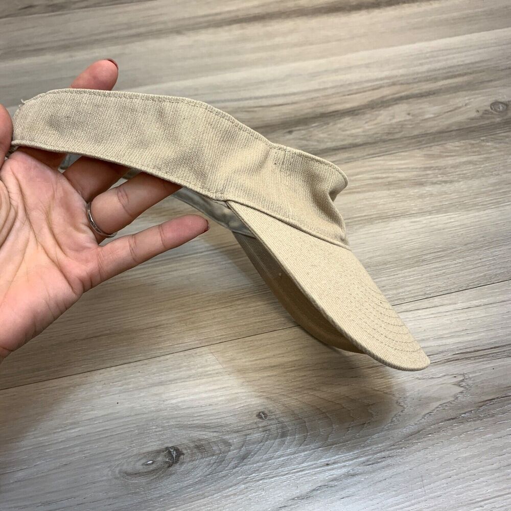 Nike Adult Unisex Golf Sport Visor Cap One Size Beige - Picture 4 of 9